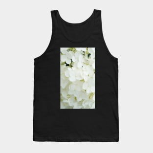 White bloom Tank Top